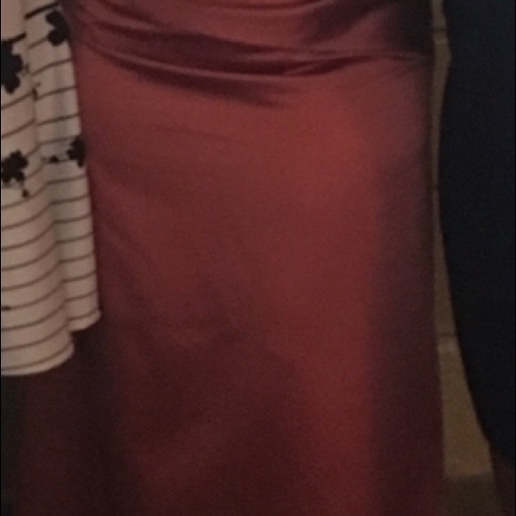 💥SALE💥 Rustic Orange Gown - Picture 4 of 4